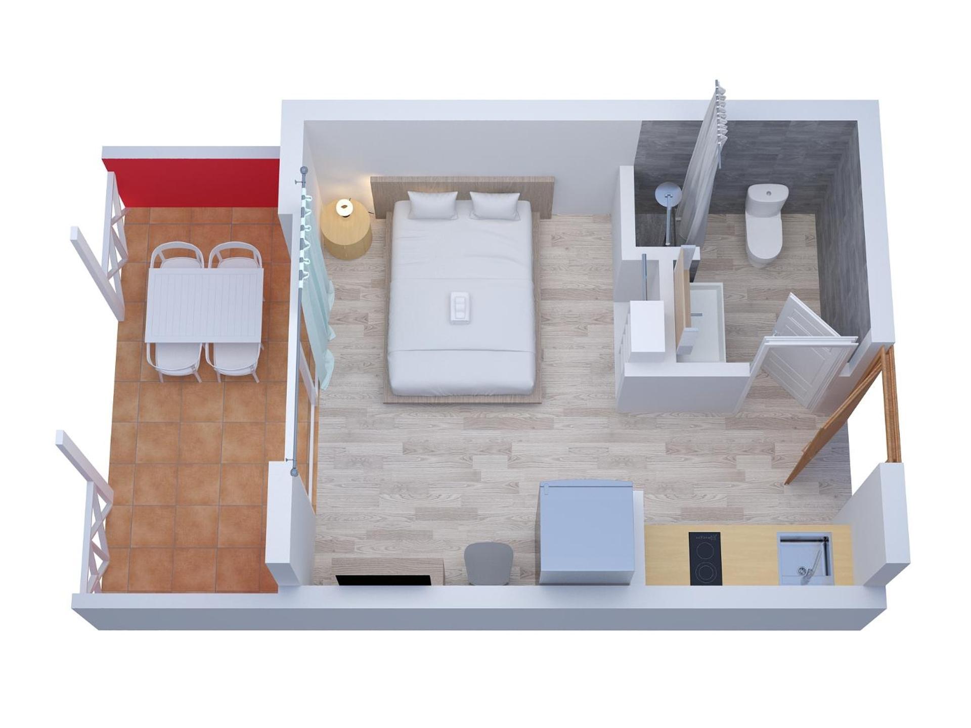 סנטה-אנה Residence Ti'Keol - Appartements Avec Terrasse 2 A 4 Personnes, Piscine מראה חיצוני תמונה